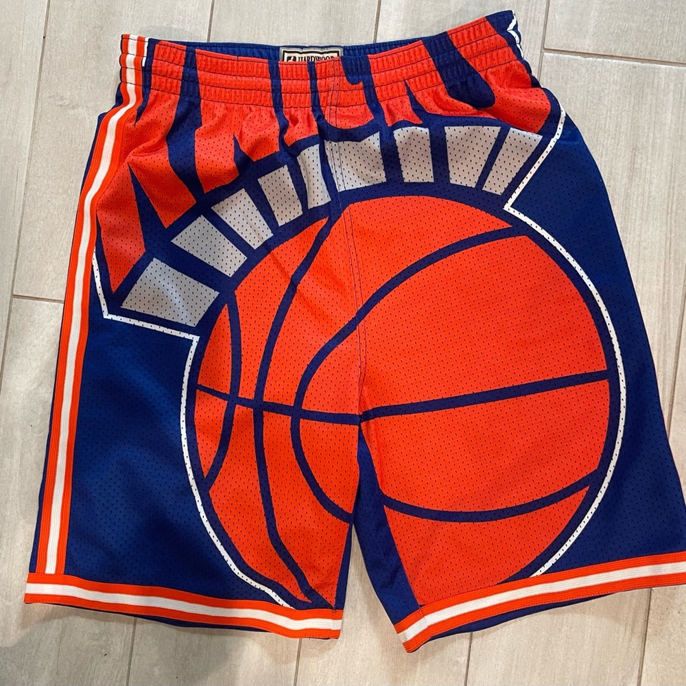 NBA Hardwood Classic NY Knicks Shorts Size xl